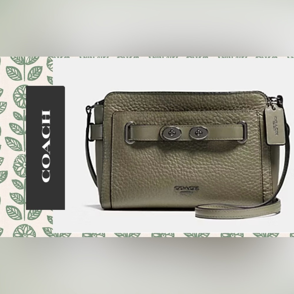 💚🩶 Coach Blake Crossbody leather Bag (LIKE NEW)💚🩶